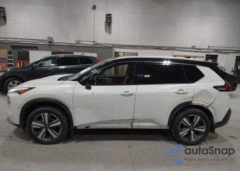 2023 Nissan Rogue Platinum Intelligent Awd из США, поврежденный, VIN JN8BT3DD4PW312056